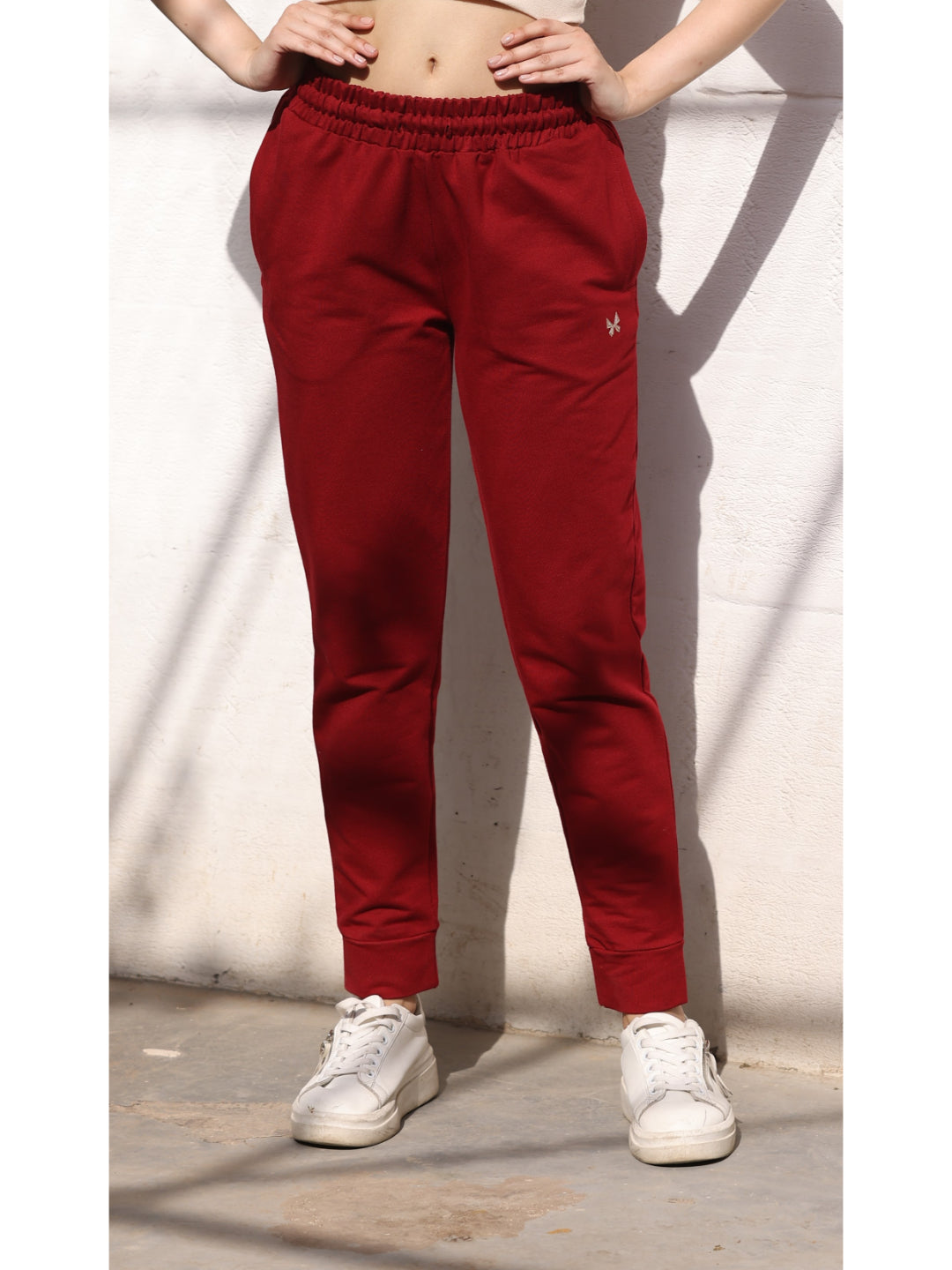 Maroon Joggers for Women