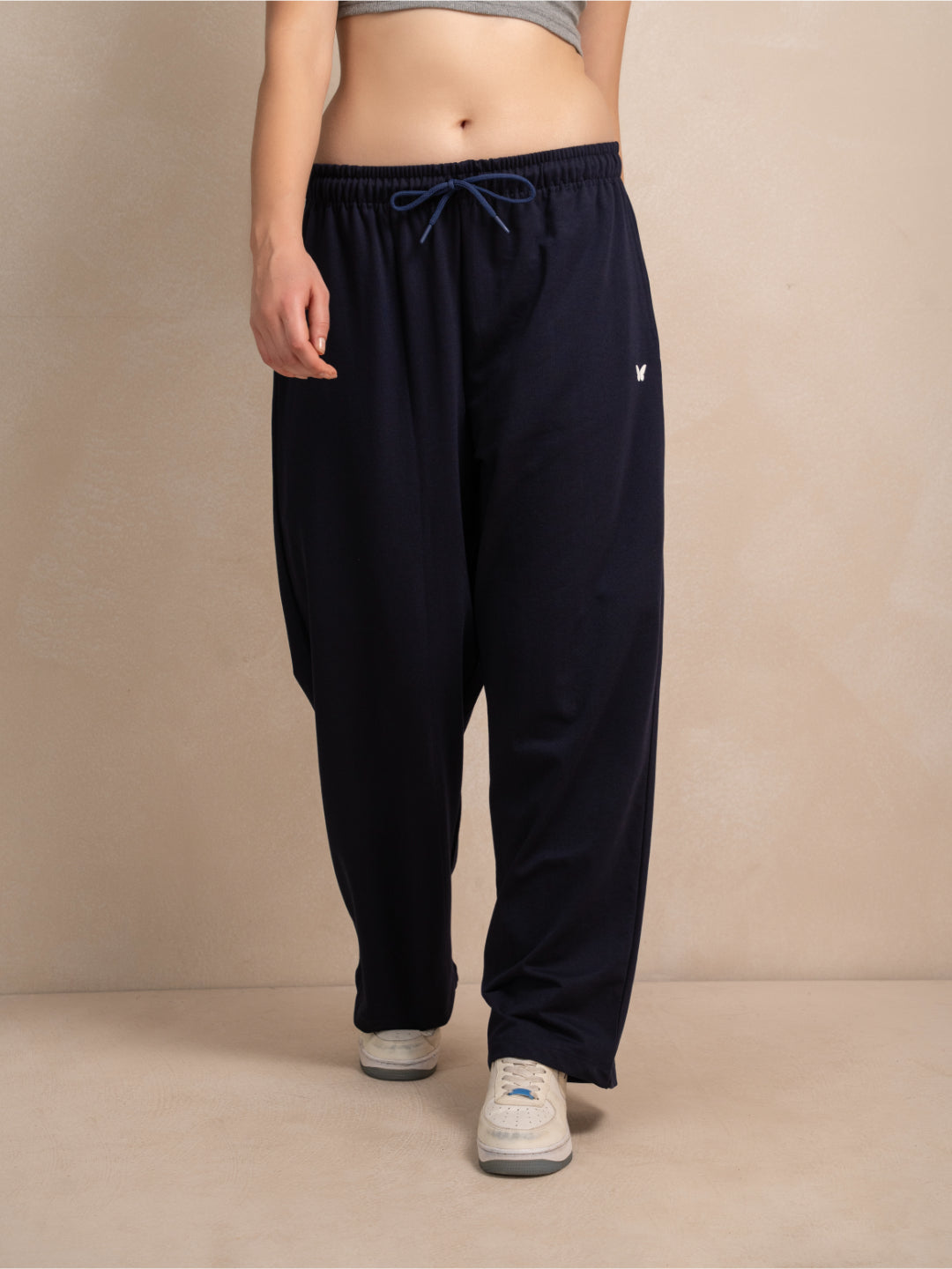 Women’s Navy Blue Chill-Fit Baggy Track