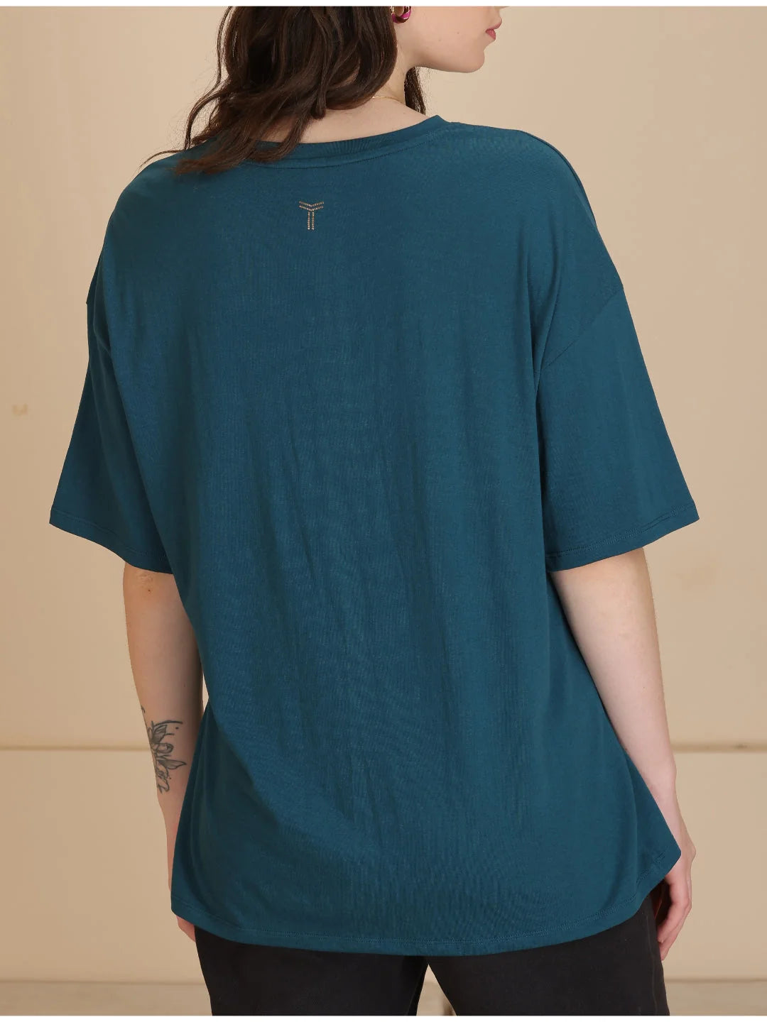 Airforce Oversized t shirt for women online back view