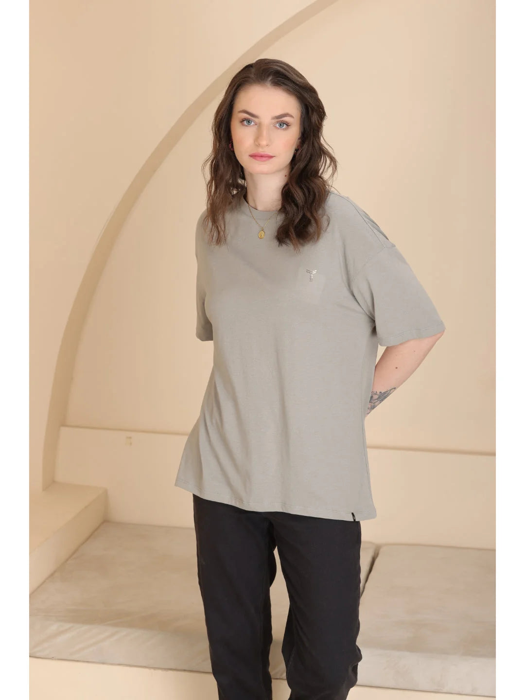 Ash Oversized t shirt for women styling