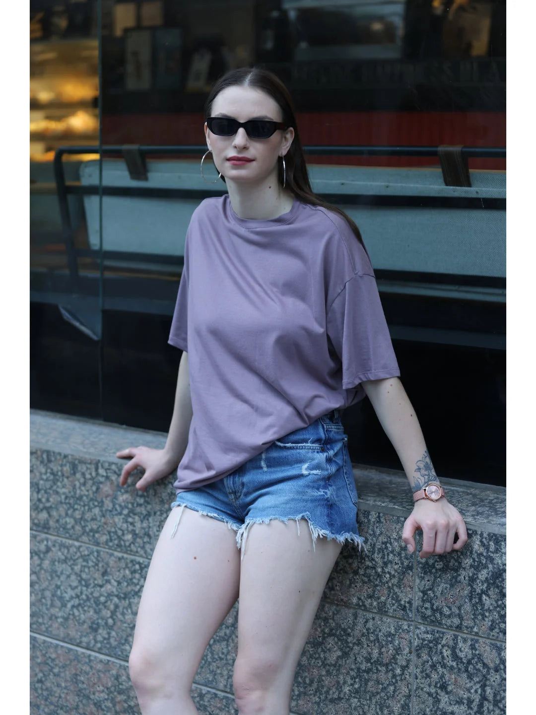 Bronze Plain t shirt for women online
