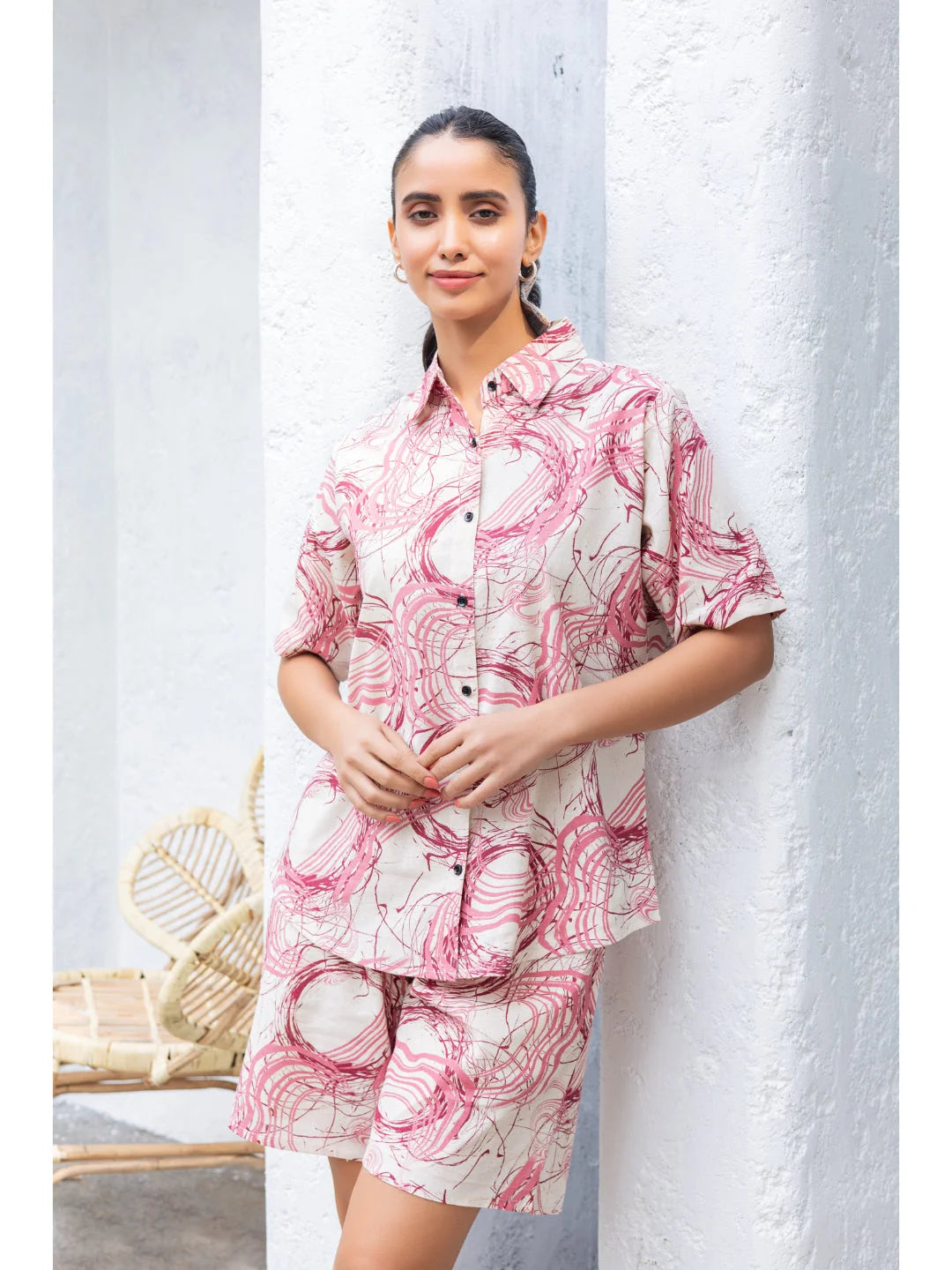 Carrot cotton night suit for women Tittli online