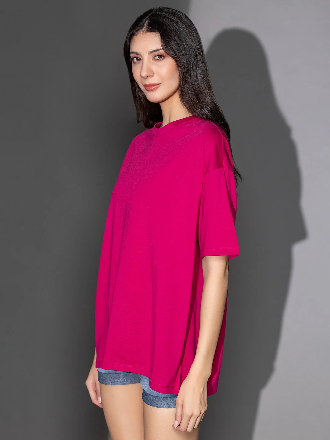 D. Rani casual Oversized t shirt for women side view