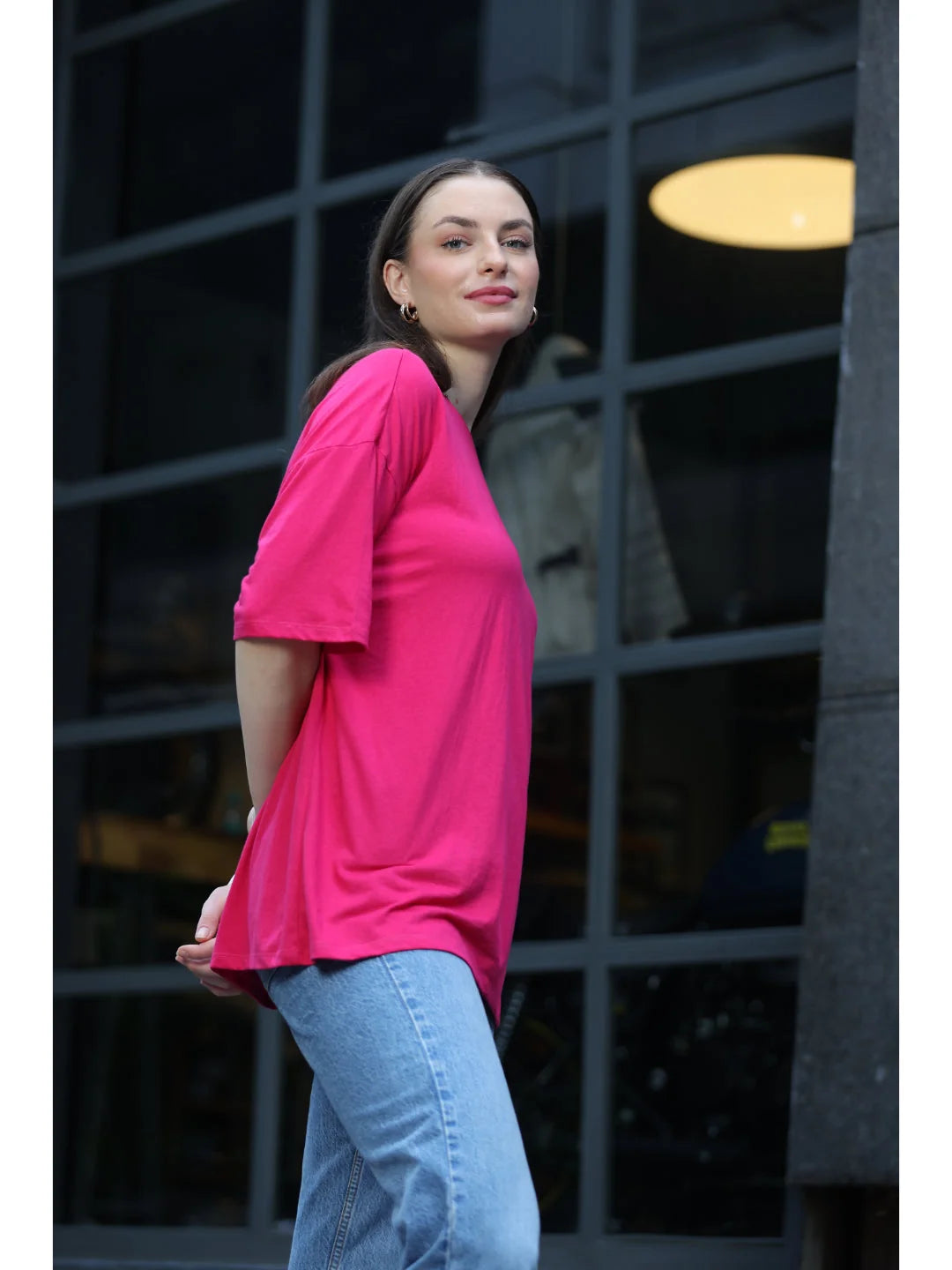 Rani Oversized t shirt for women online India Tittli