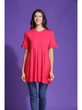 Stylish Western Tops For Women (Viva Red)