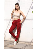 Everyday Comfort Joggers For Women (Maroon)