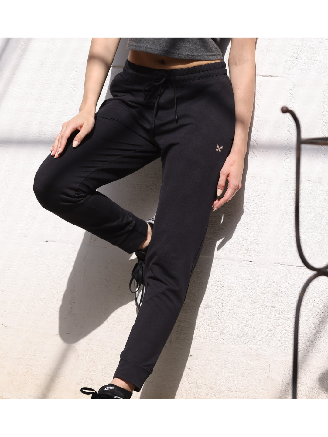Black Everyday Comfort Joggers for Women