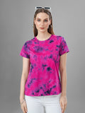 Tie & Dye T-Shirts For Women (Rani)