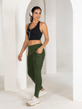 Buy Gym Tights For Women Online | Comfort & Style | Tittli (B. Green)