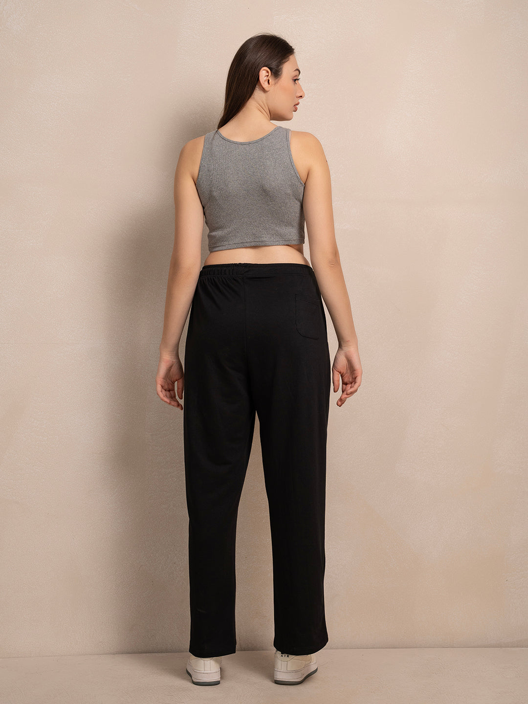 Women’s Black Chill-Fit Baggy Track