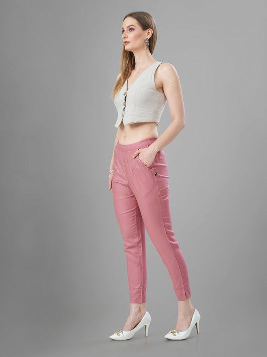 Carrot Trendy straight Kurti Pants for Women