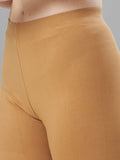 Ankle Length 4-Way Stretchable Lycra Cotton Gold Bio Wash Leggings (D.Skin)