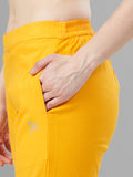 Buy Casual Pants For Women Online | Everyday Comfort Wear | Tittli (Mango)