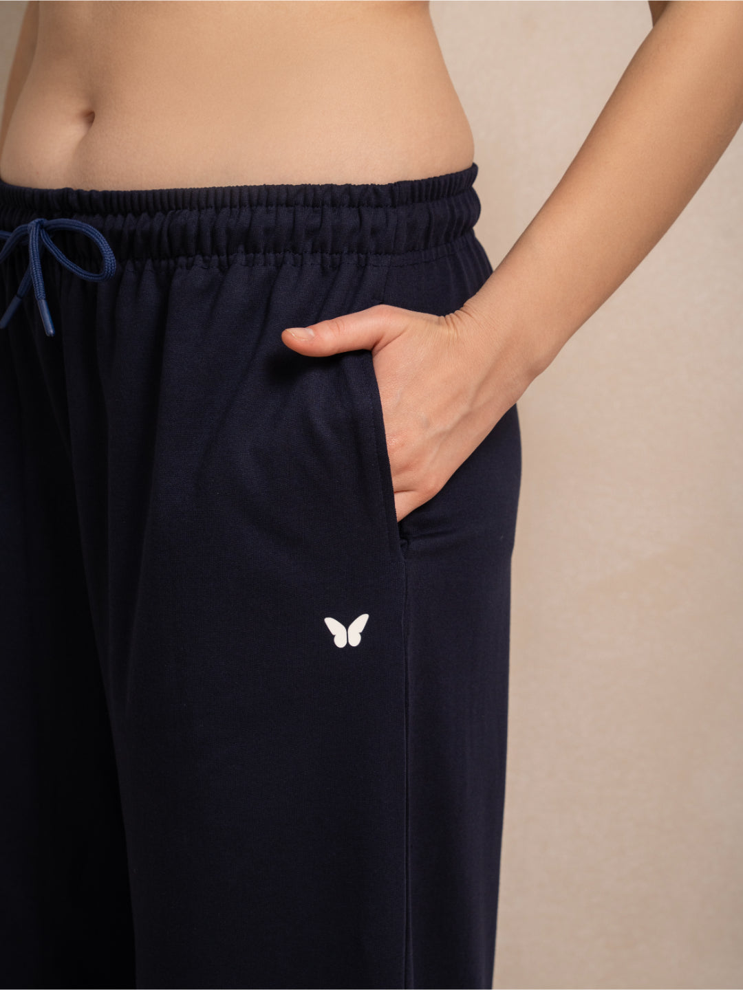 Women’s Navy Blue Chill-Fit Baggy Track