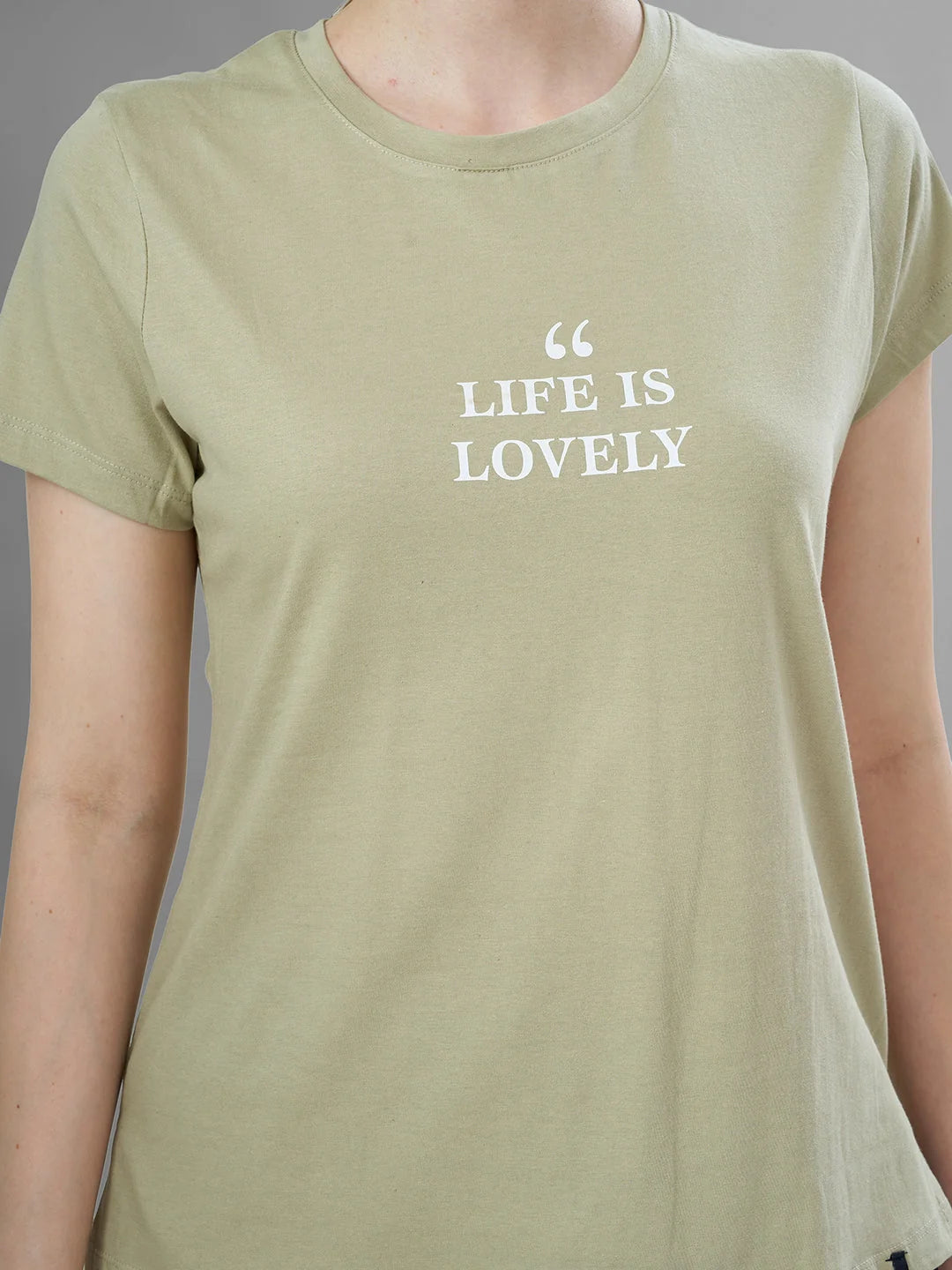 Camel Cotton Short Night Suit for Women closer look