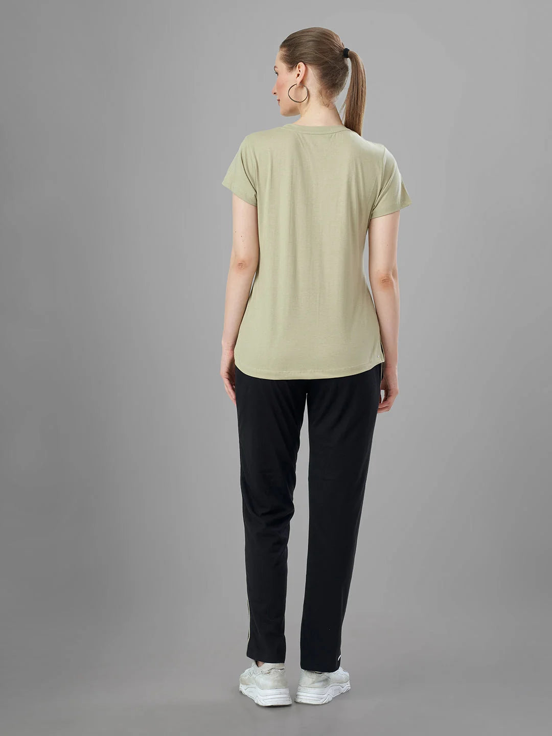 Camel Latest Cotton Night Suits back view
