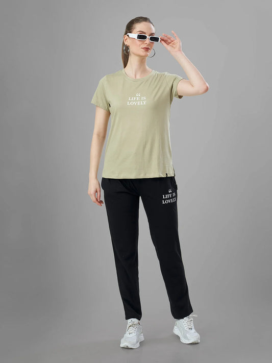 Camel Latest Cotton Night Suits stylish pose