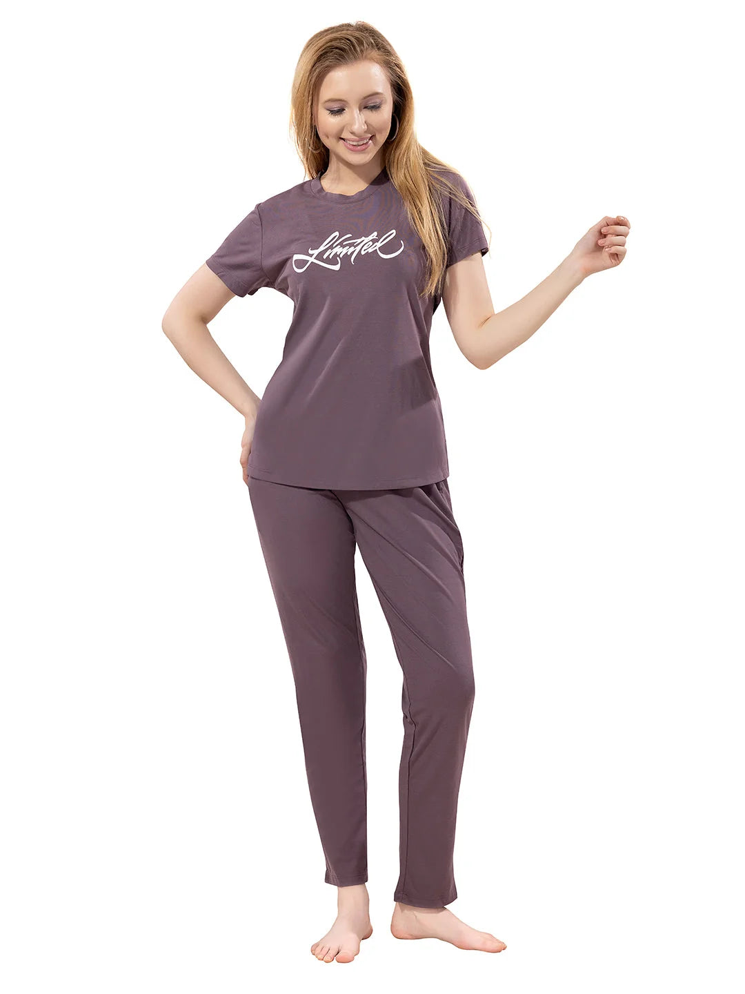 D. Purple pajama t-Shirt night dress for girls online