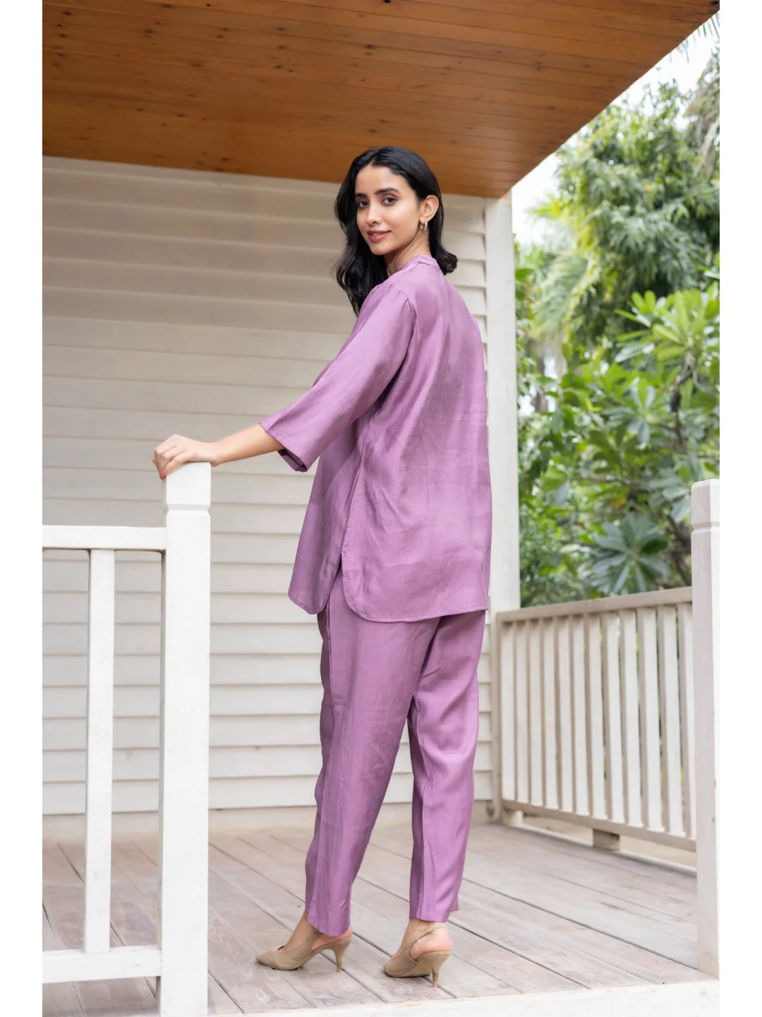 Onion Casual Co Ord Set Dresses back look 