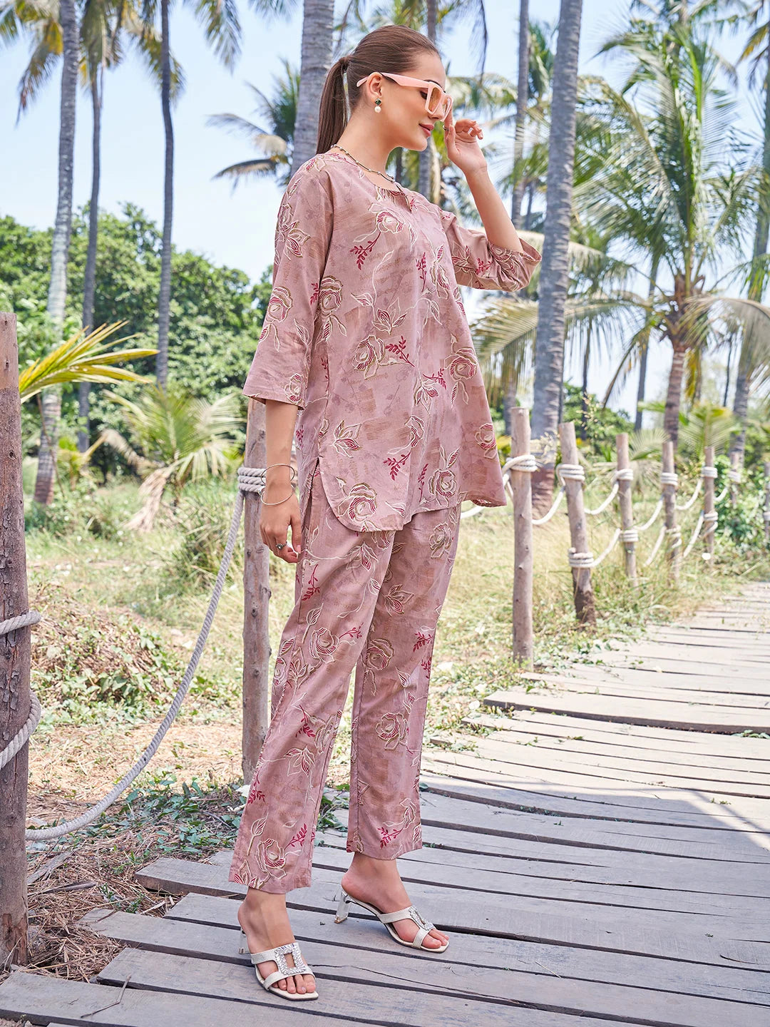 Pink.B Relaxed Co Ord Sets 