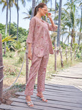 Floral Casual Co Ord Sets (Pink.B)