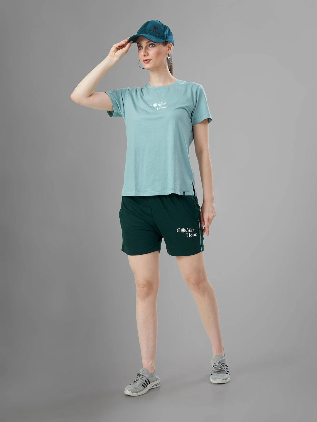 Pista Cotton Short Night Suit for Women Tittli