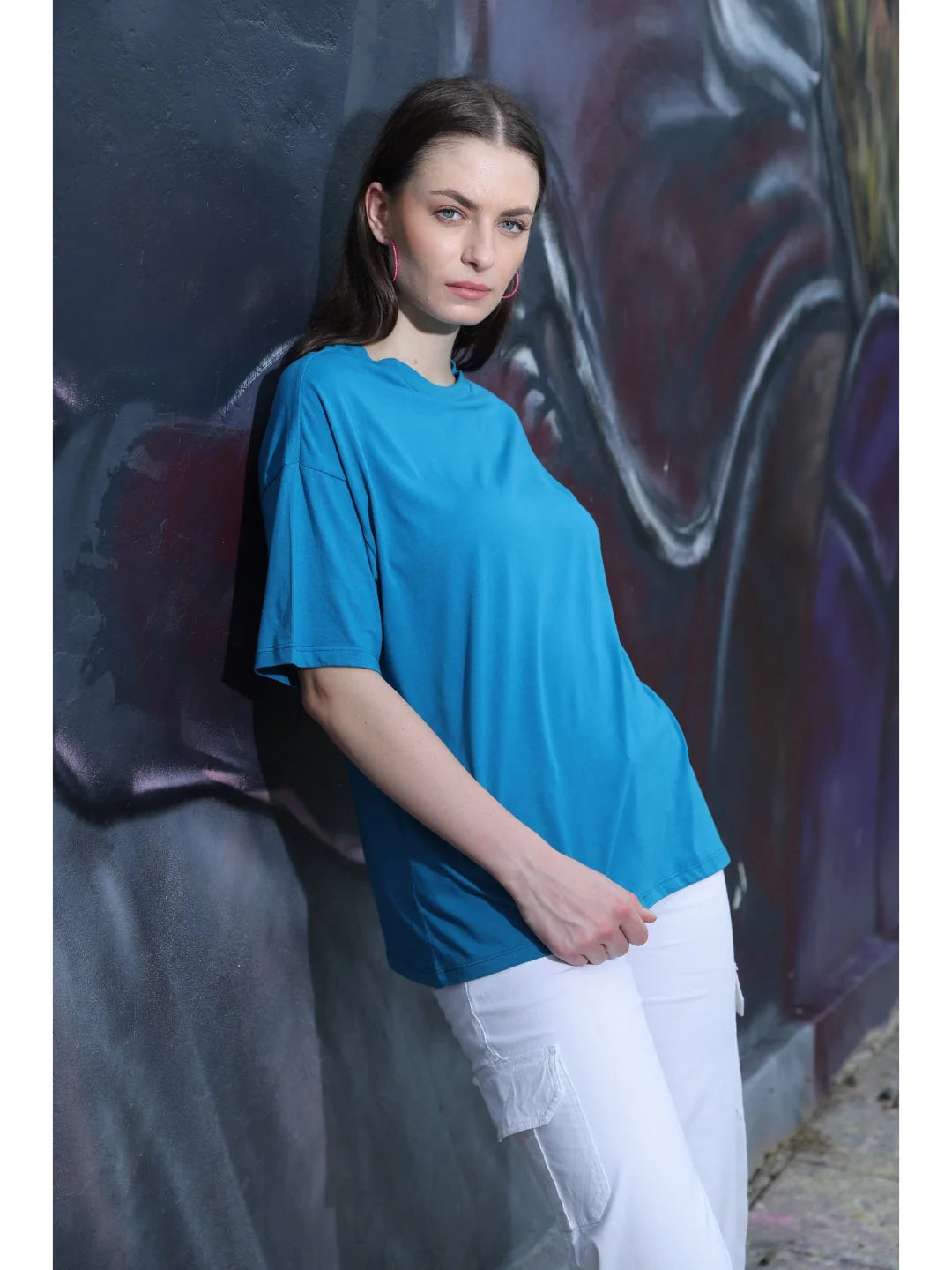 Rama Oversized Cotton T Shirt for Women India