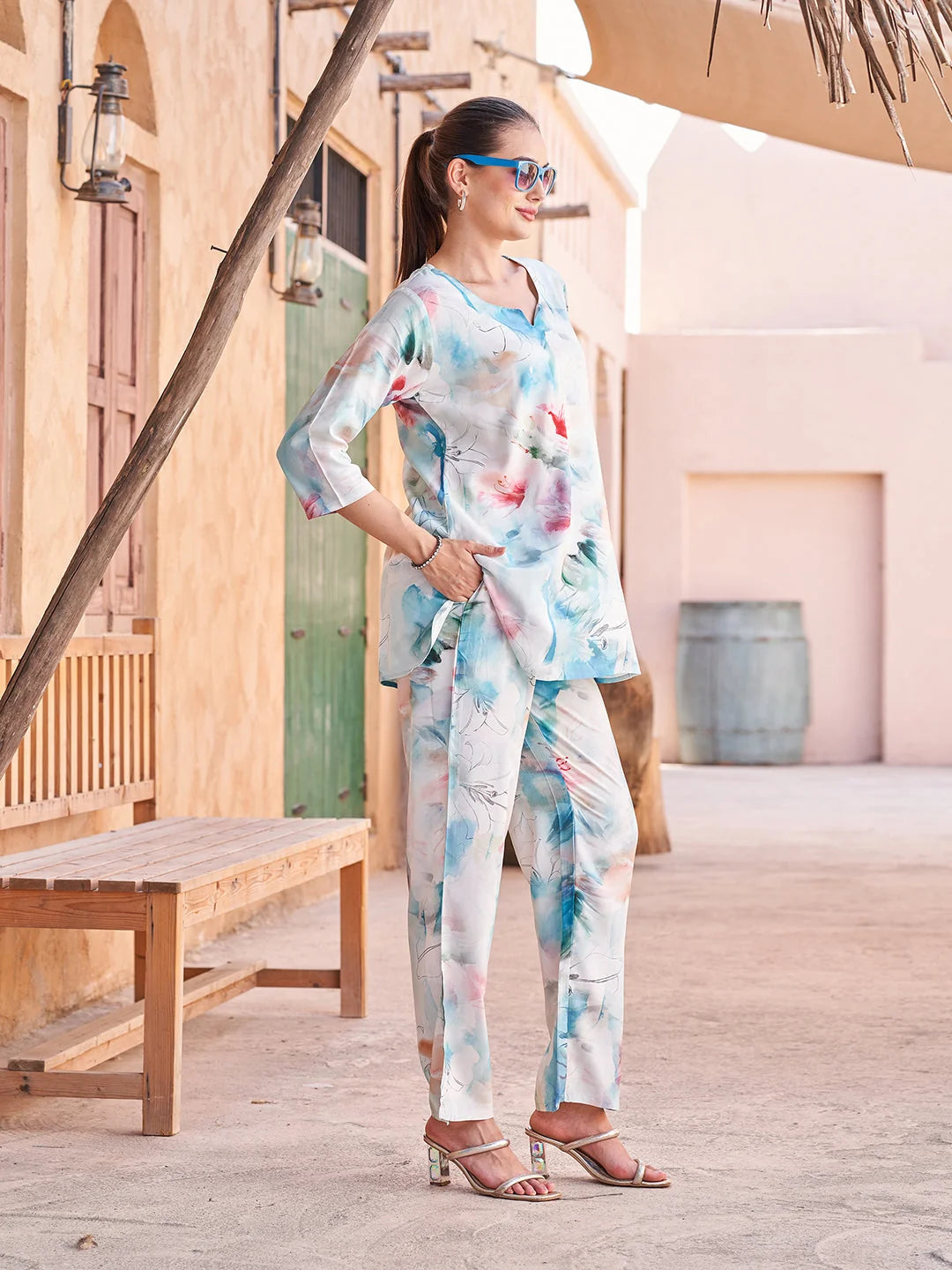 Rama Printed Co Ord Dress Sets for Women India Online Tittli 