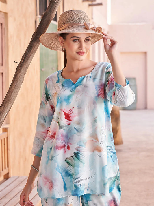 Rama Printed Co Ord Dress Sets for Women Tittli 