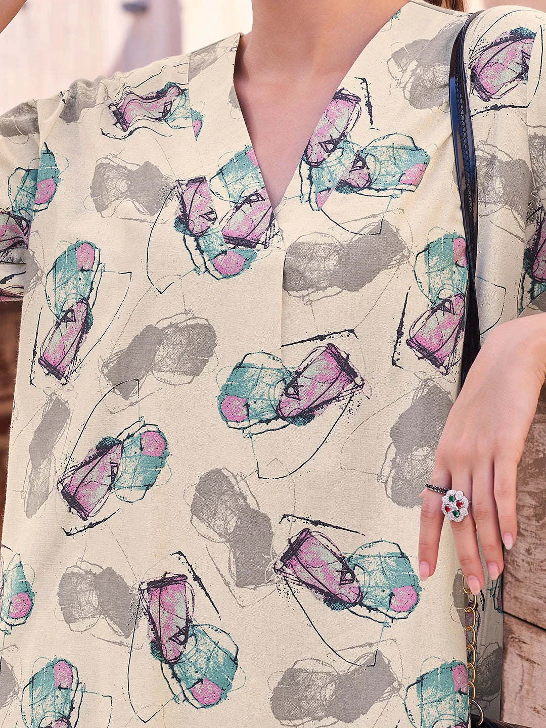 Rama cotton co ord set online closer look 