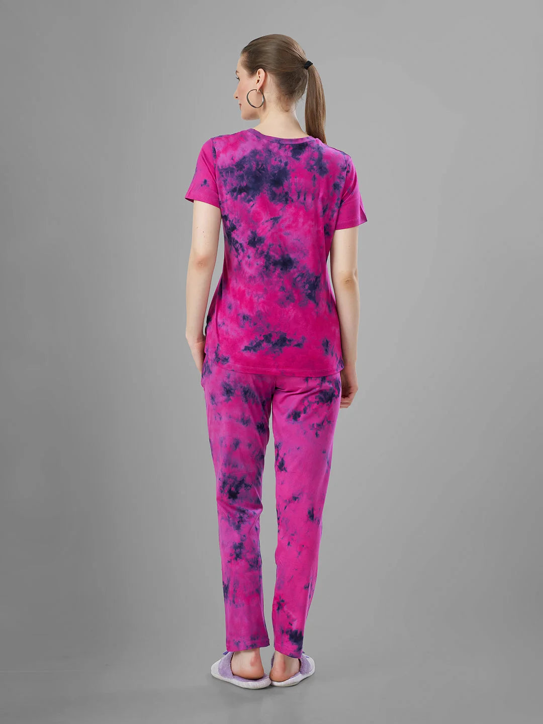 Rani night pajama suits for women back view 