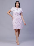 T-Shirt Dresses For Women (Pink)