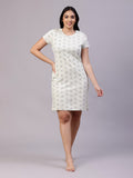 T-Shirt Dresses For Women (Pista)