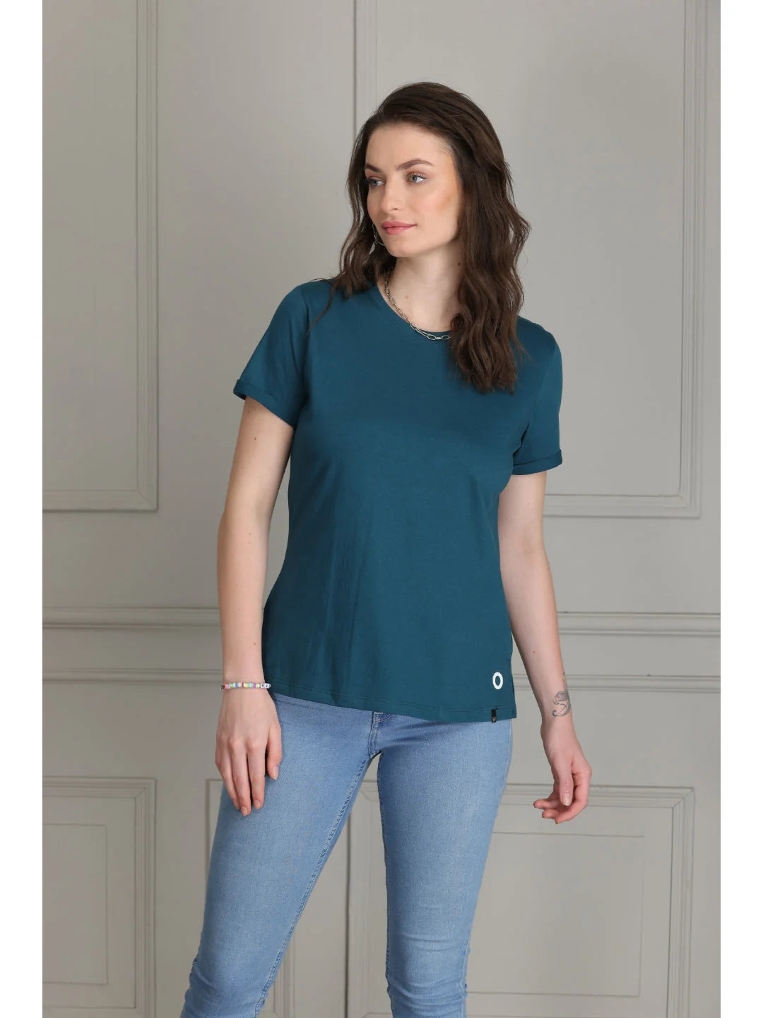 Airforce plain t shirts for women in India Tittli 