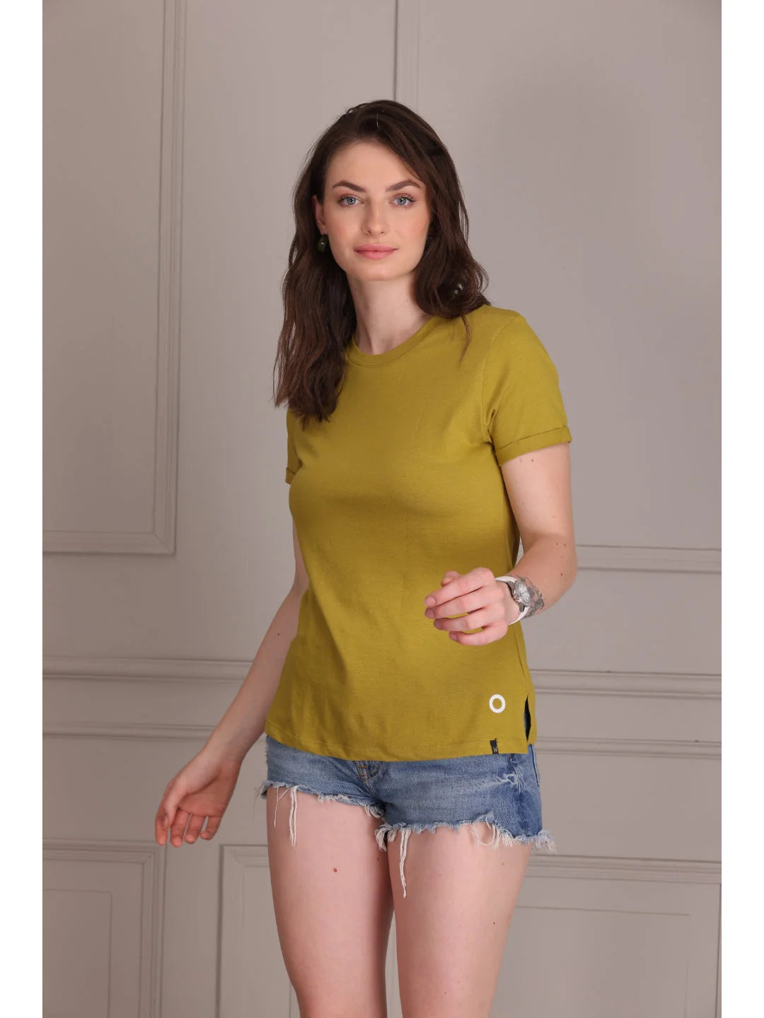 Liril plain t shirts for women Tittli 