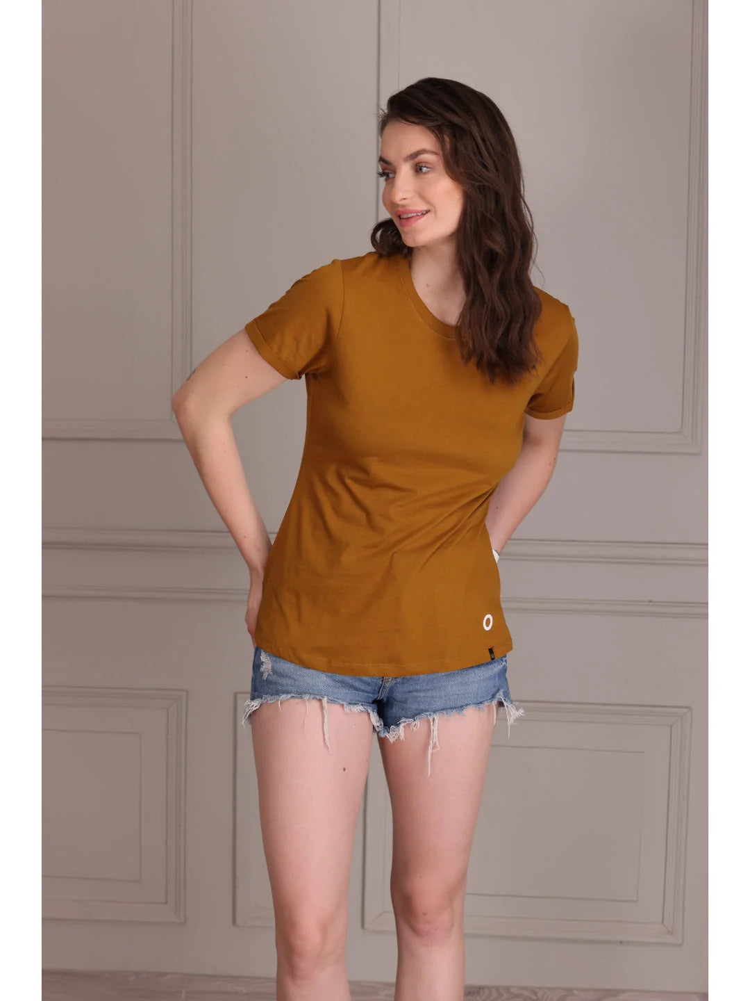 plain t shirts for women in D. Skin 