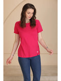 Plain T-Shirts For Women In Multiple Colors (Rani)